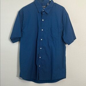 Van Heusen Blue Casual Button Down Shirt